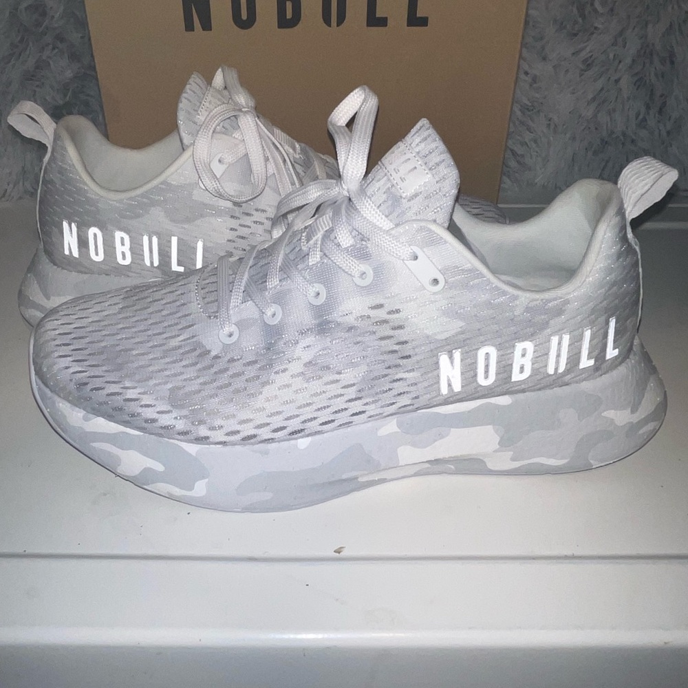 NOBULL Runner+ in White Camo